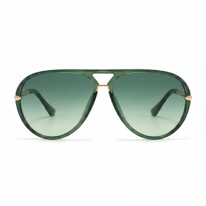 Oversized Aviator Sunglasses with Gradient Lenses for Women and Men,Trendy Casual Sunglasses for Travel Use, Fashion Accessories for Outdoor Activities Classic