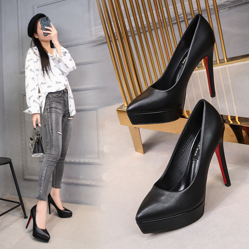 Stiletto Heels — Women's Single Strap