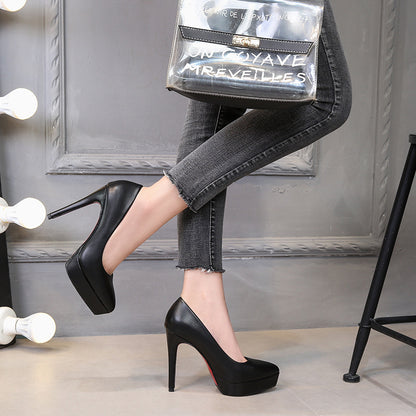 Stiletto Heels — Women's Single Strap
