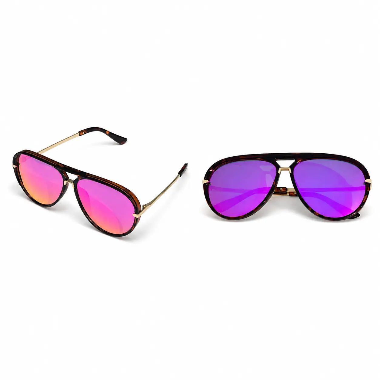 Oversized Aviator Sunglasses with Gradient Lenses for Women and Men,Trendy Casual Sunglasses for Travel Use, Fashion Accessories for Outdoor Activities Classic