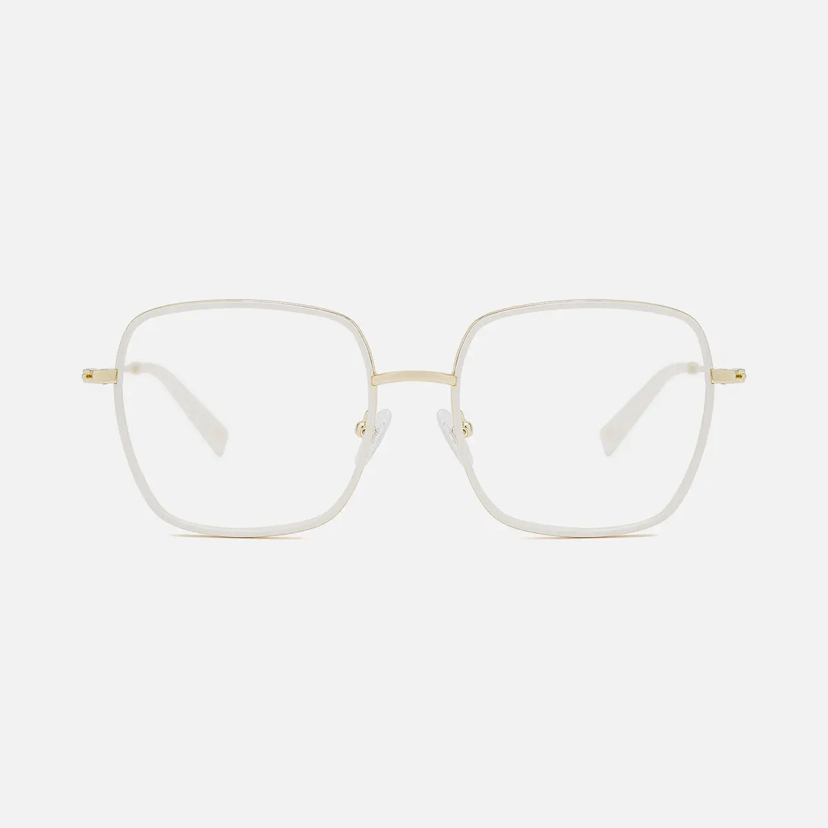 「Tijn-Original-Sterre」Ultra-Thin Square Glasses for Women Extremely Lightweight Metallic Frame for Male Female Eyeglasses
