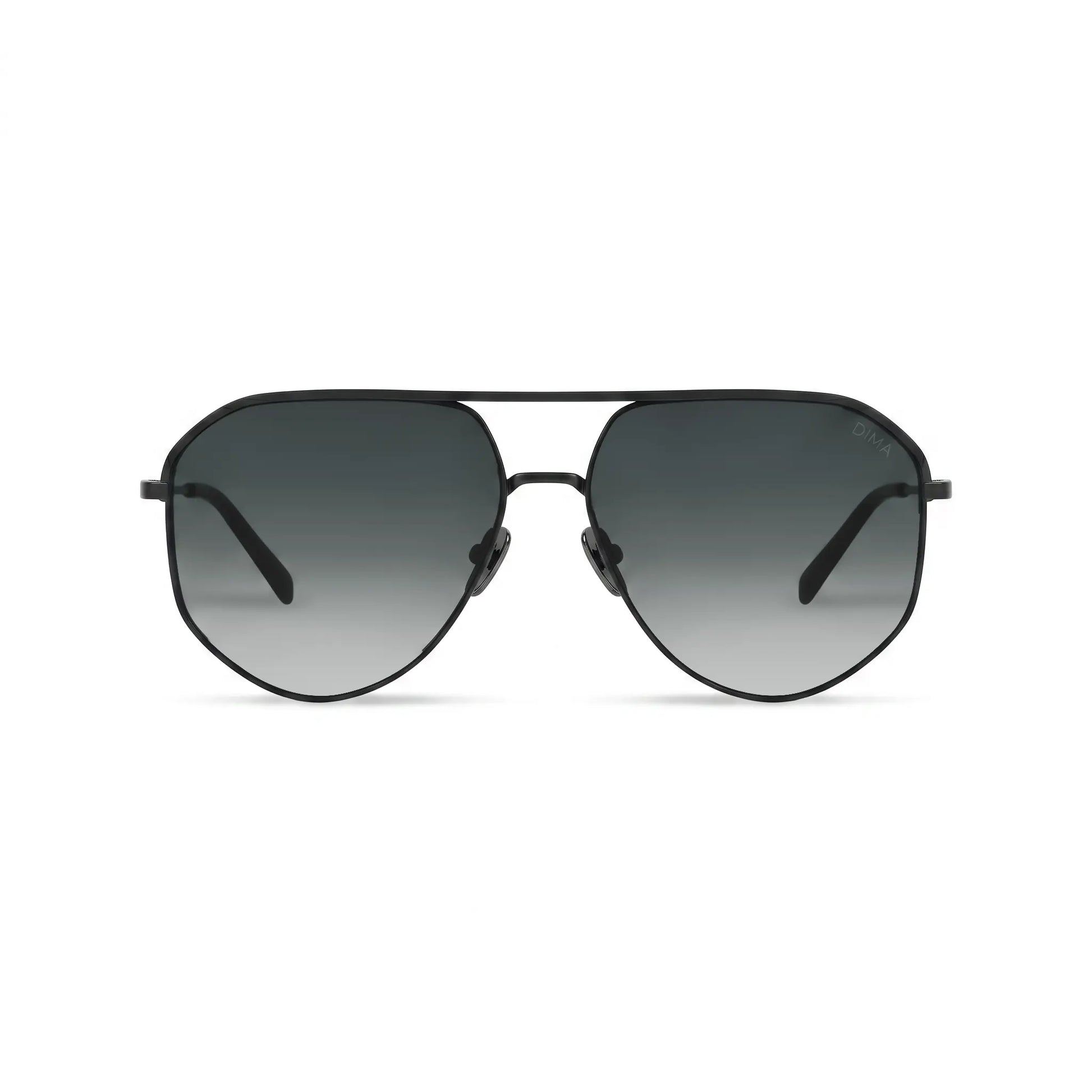 DIMA Eyewear Nova Gradient Pilot Sunglasses - Gold/Pink Tortoise, CR39 Lenses, Metal Frame, UV400 Protection, American Fit with Nose Pad, Durable Hinges, Eco-Friendly Biodegradable - Value Pack: Buy 2 Get 1 Free
