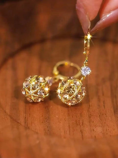 Elegant Ball Earrings for Women, New Trendy Design, Versatile Fashion Accessory, Stylish and Chic Jewelry