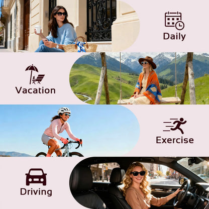 DIMA Eyewear Nova Gradient Pilot Sunglasses - Gold/Pink Tortoise, CR39 Lenses, Metal Frame, UV400 Protection, American Fit with Nose Pad, Durable Hinges, Eco-Friendly Biodegradable - Value Pack: Buy 2 Get 1 Free